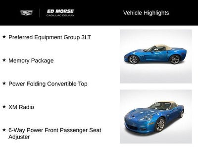 2010 Chevrolet Corvette Grand Sport Z16 Grand Sport w/3LT