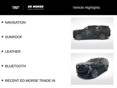 2022 Cadillac Escalade Sport Platinum