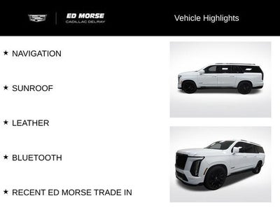 2026 Cadillac Escalade ESV V-Series