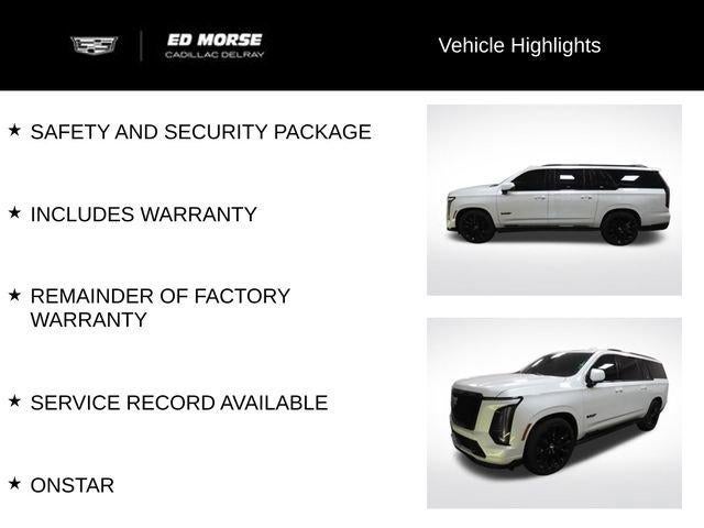 2025 Cadillac Escalade ESV Escalade-V ESV