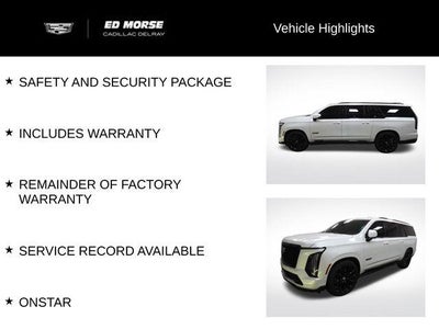 2025 Cadillac Escalade ESV Escalade-V ESV