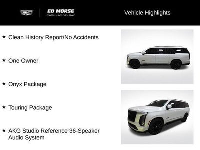 2025 Cadillac Escalade ESV Escalade-V ESV