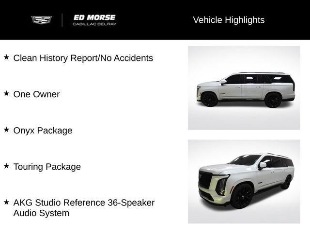 2025 Cadillac Escalade ESV Escalade-V ESV