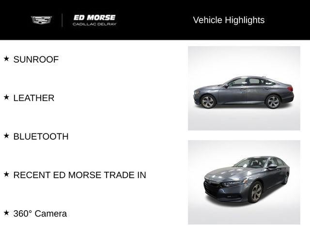 2018 Honda Accord Sedan EX-L 2.0T