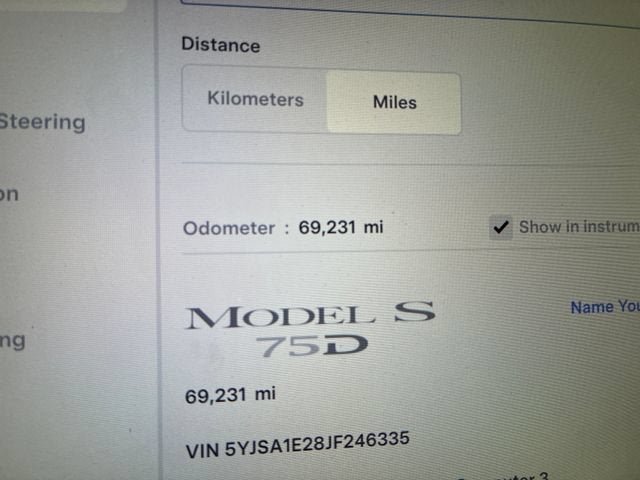2018 Tesla Model S 75D