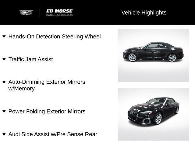 2023 Audi A5 Cabriolet S line Premium Plus