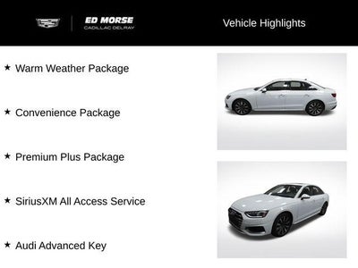 2021 Audi A4 Sedan Premium Plus