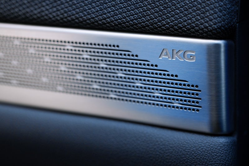 Close-up View of the AKG Studio Audio Speaker | Ed Morse Cadillac Delray Beach FL in Delray Beach FL