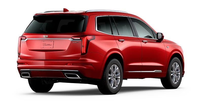 Cadillac XT6 back side view