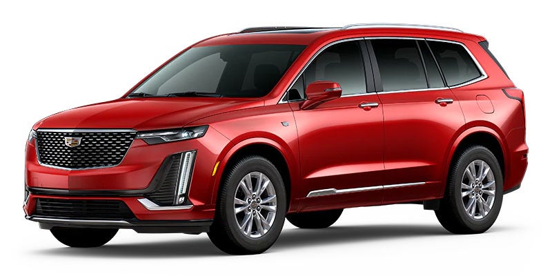 Cadillac XT6 front side angle view