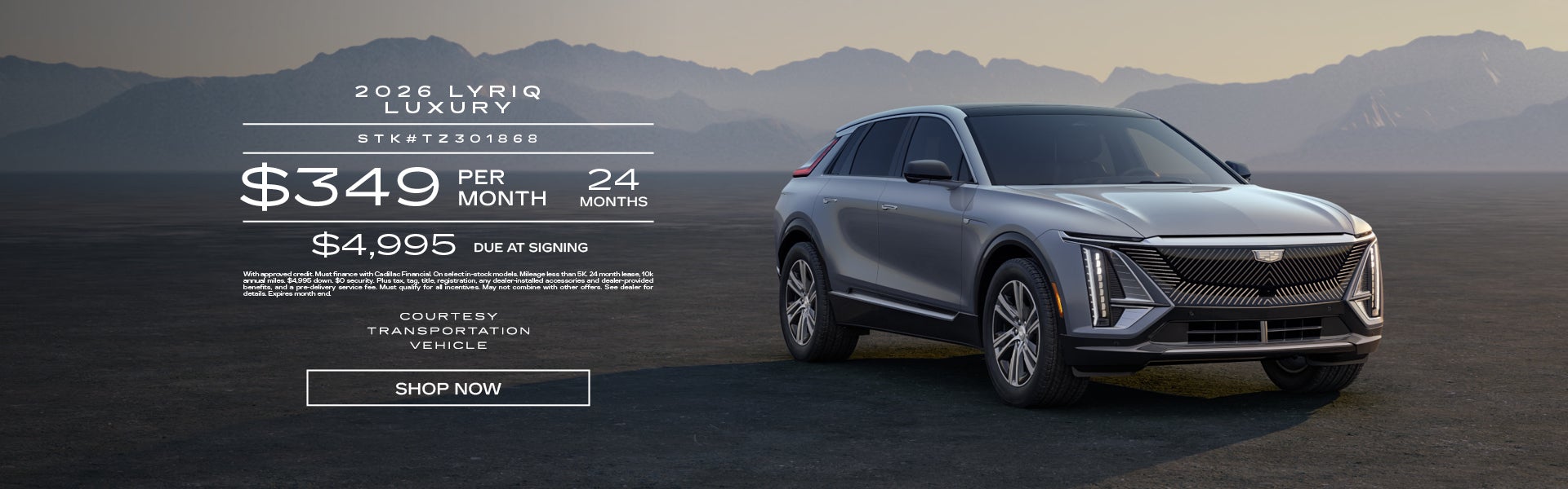 Courtesy 2026 LYRIQ Luxury